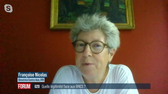 Quelle légitimité du G20 face aux BRICS? Interview de Françoise Nicolas