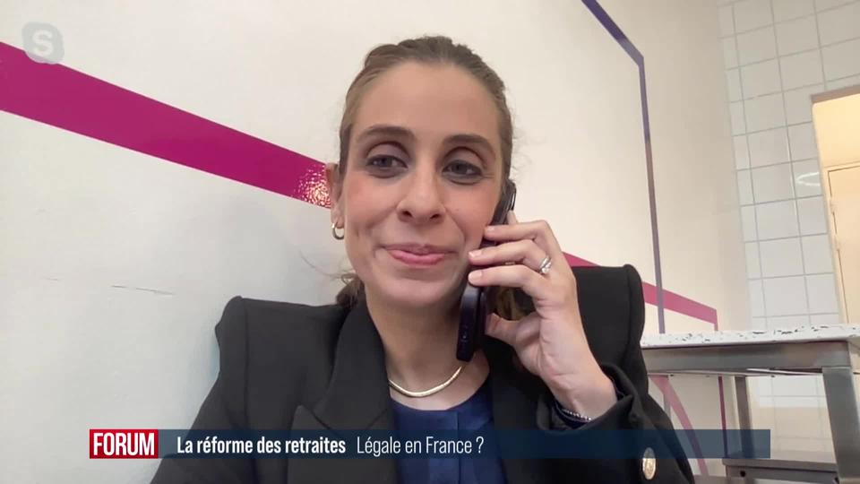 Le Conseil constitutionnel valide l'essentiel de la réforme des retraites en France: Interview d'Anne-Charlène Bezzina