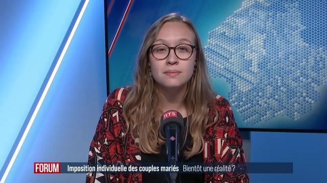 Le Conseil fédéral prépare un contre-projet indirect à l'initiative sur l'imposition individuelle