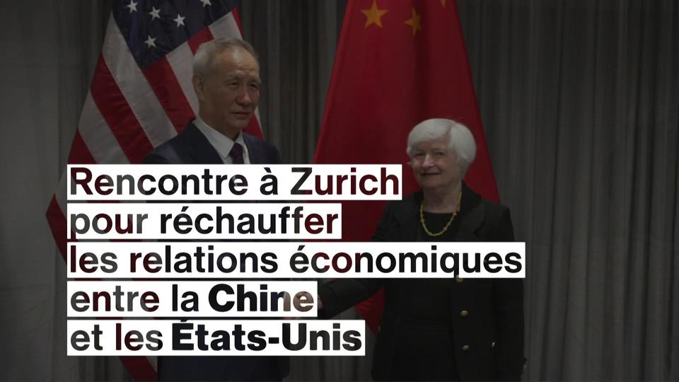 Rencontre à Zurich entre la Chine et les États-Unis