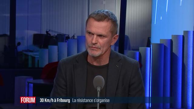 Résistance contre le 30km-h à Fribourg: interview de Gérard Métrailler