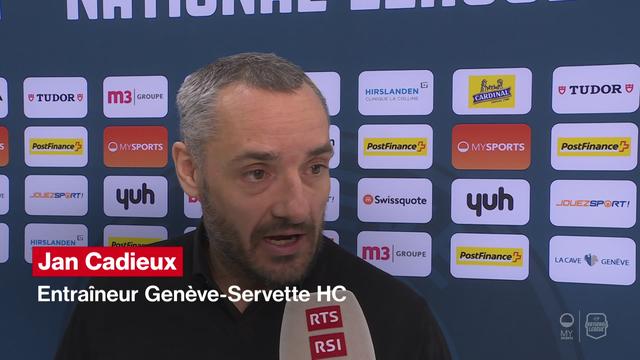 National League: "C'est un grand moment pour Genève" (Jan Cadieux - Genève-Servette)