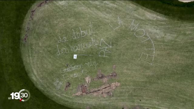 En moins d'une semaine, plusieurs golfs romands ont été vandalisés par des activistes environnementaux