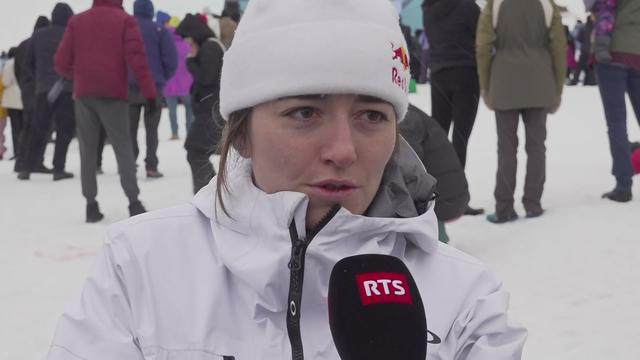 Ski freestyle: "J'avais peur de me blesser" (Mathilde Gremaud)