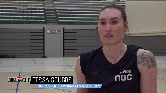 Volley: portrait de Tessa Grubbs (USA), meilleure joueuse du championnat suisse