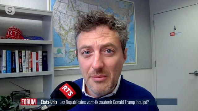 Etats-Unis: le Parti républicain va-t-il soutenir Donald Trump mis en examen? (vidéo)