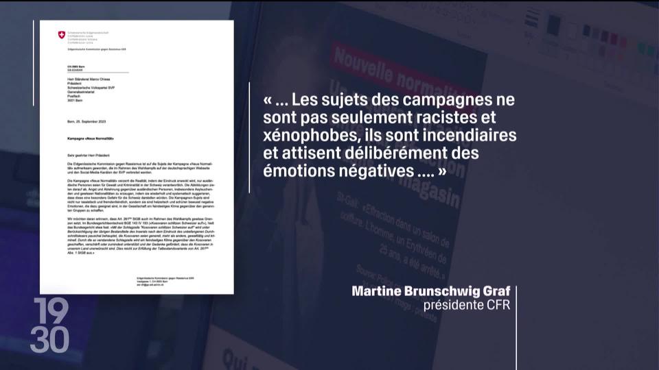 L’UDC stigmatise la population étrangère dans sa campagne électorale