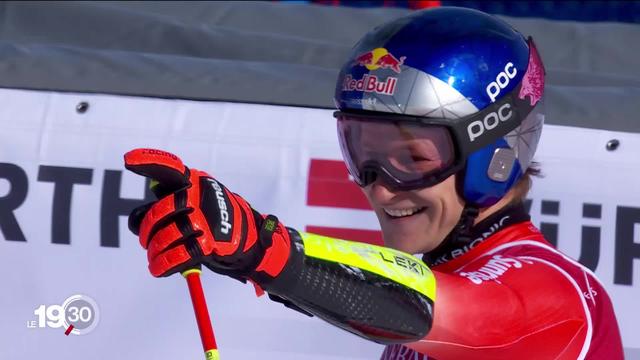 Mondiaux de ski alpin: Marco Odermatt et Loïc Meillard signent un merveilleux doublé en slalom géant