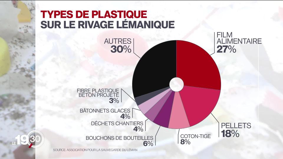 Une étude de l’Association pour la sauvegarde du Léman pointe l’effarante pollution plastique sur les plages suisses