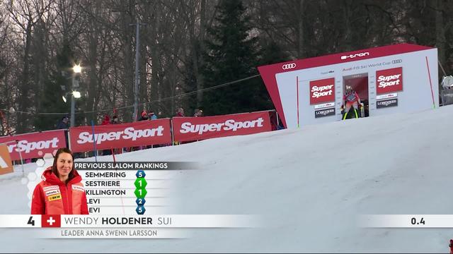 Zagreb (CRO), 1re manche slalom dames: Wendy Holdener (SUI)