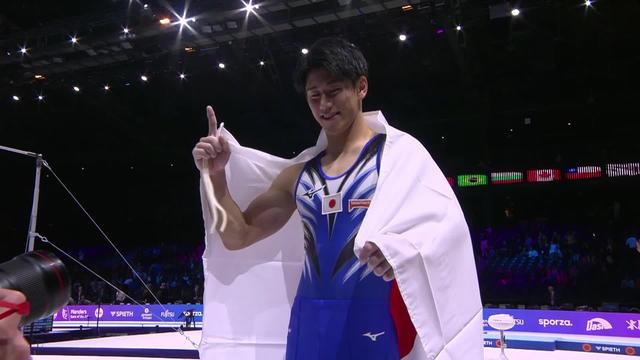 Anvers (BEL), concours général messieurs: Daiki Hashimoto (JPN) conserve son titre de champion du monde