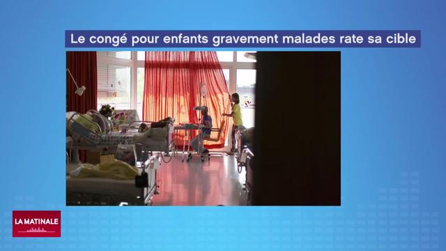 Le système de congé de prise en charge d’un enfant malade pour les parents fait défaut