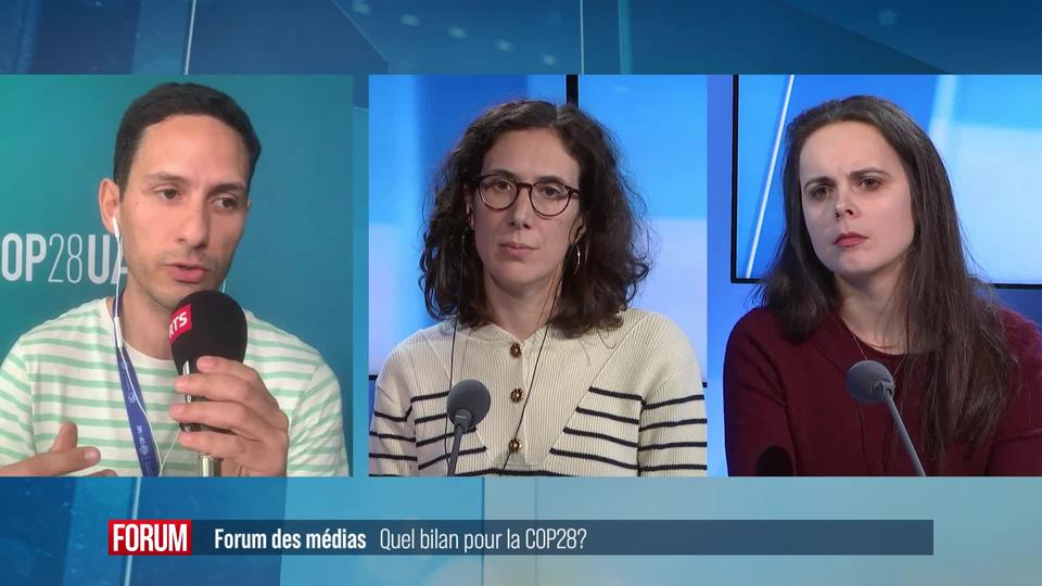 Forum des médias (vidéo) - Quel bilan provisoire pour la COP28 ?