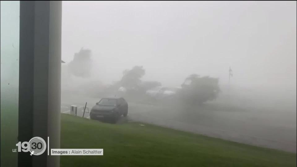 Une violente tempête a fait un mort, des blessés et semé la destruction à la Chaux-de-Fonds