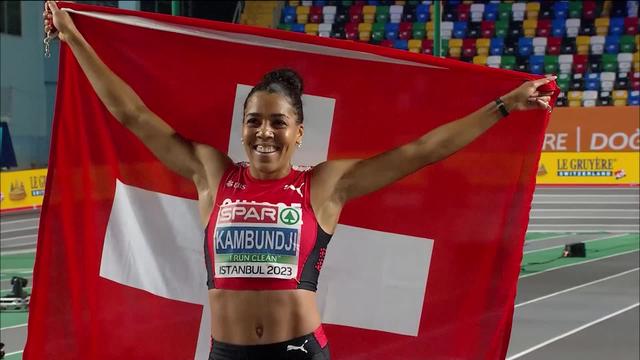 Istanbul (TUR), 60m dames, finale: Kambundji (SUI) reine du sprint indoor !