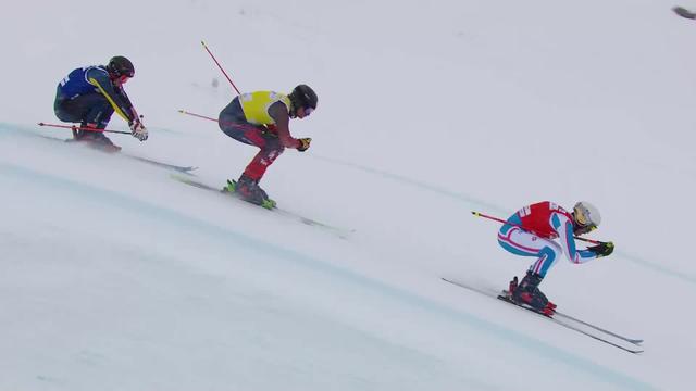 Val Thorens (FRA), finale messieurs: Jared Schmidt (CAN) victorieux grâce au carton jaune de Duplessis Kergomard (FRA)