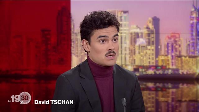 David Tschan, chef de la délégation COP27 "Swiss Youth for Climate", critique la nomination comme président de la COP28 du PDG de la compagnie pétrolière des Emirats.