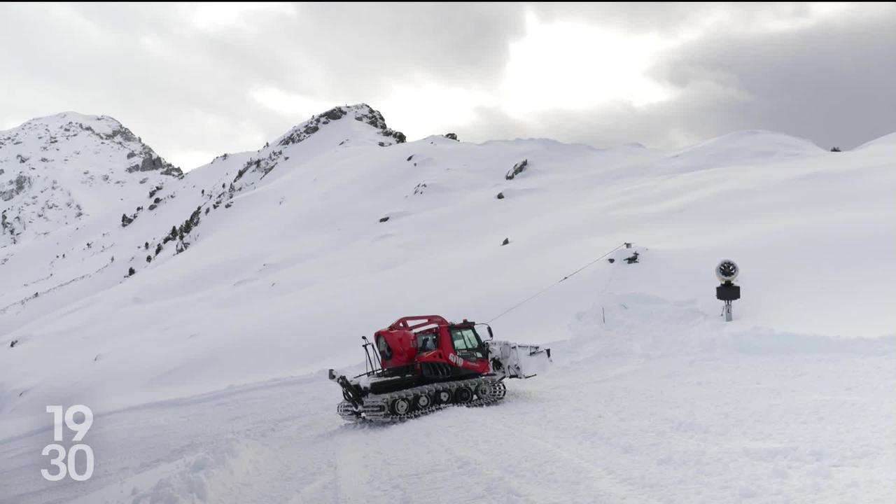 Avec la neige tombée ce week-end, les stations de ski commencent déjà les préparatifs