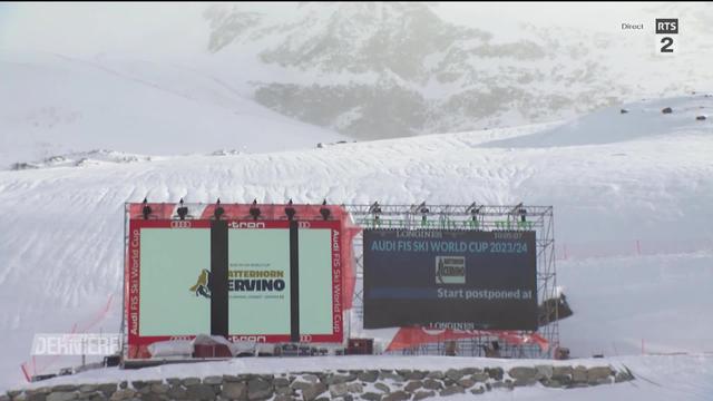 Ski alpin, descente dames: la première descente dames de Zermatt-Cervinia annulée