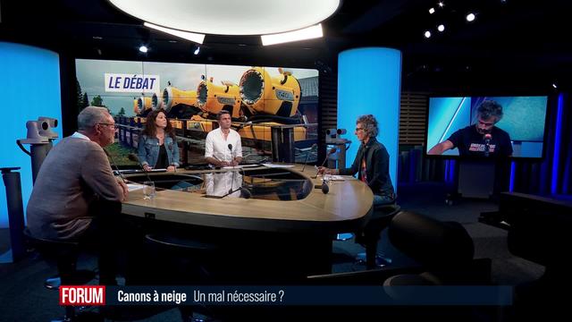 Le grand débat - Canons à neige, un mal nécessaire?