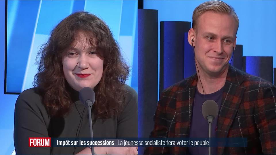 L’initiative "pour l'avenir" veut taxer les successions des plus fortunés: débat entre Mélanie Rufi et Philippe Lörtscher