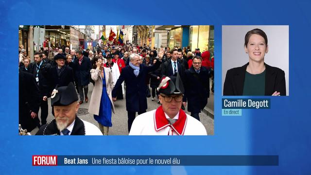 Bâle-Ville fête l’élection du socialiste Beat Jans au Conseil fédéral