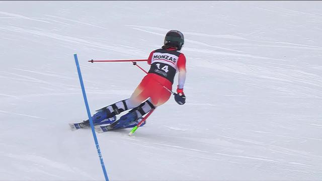 Spindleruv Mlyn (CZE), slalom dames, 1re manche: Michelle Gisin (SUI) qualifiée pour la 2e manche