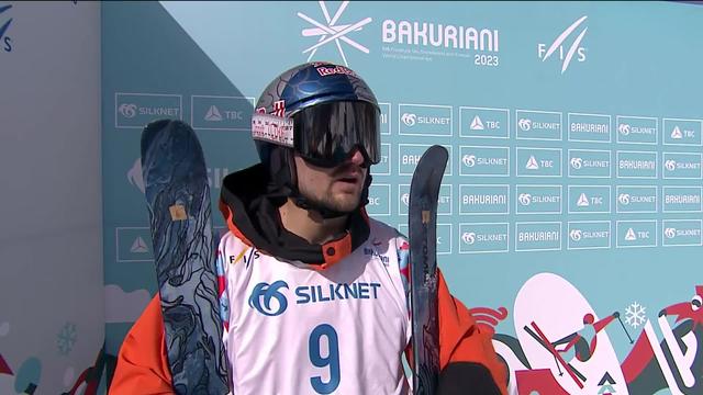 Bakuriani, slopestyle messieurs, finale: le premier run de Fabian Boesch (SUI), 8e