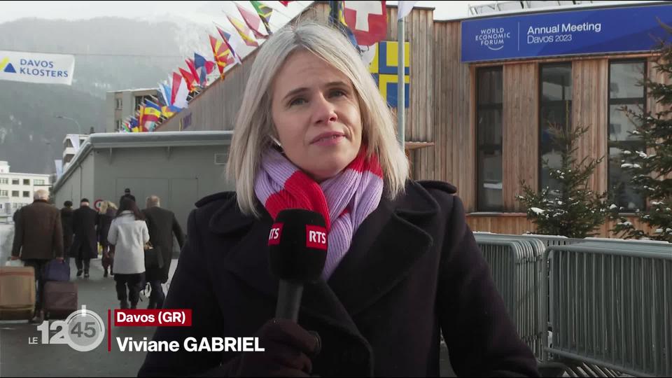 Viviane Gabriel fait le point sur le forum de Davos qui ferme ses portes