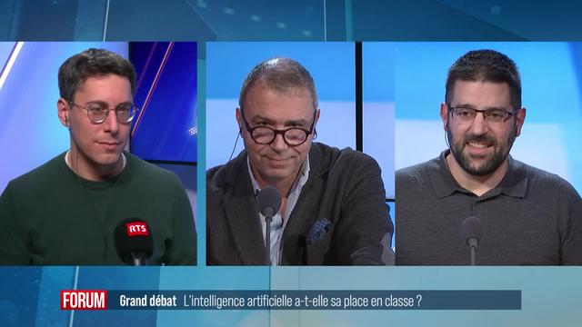 Le grand débat - Intelligence artificielle, a-t-elle sa place en classe?