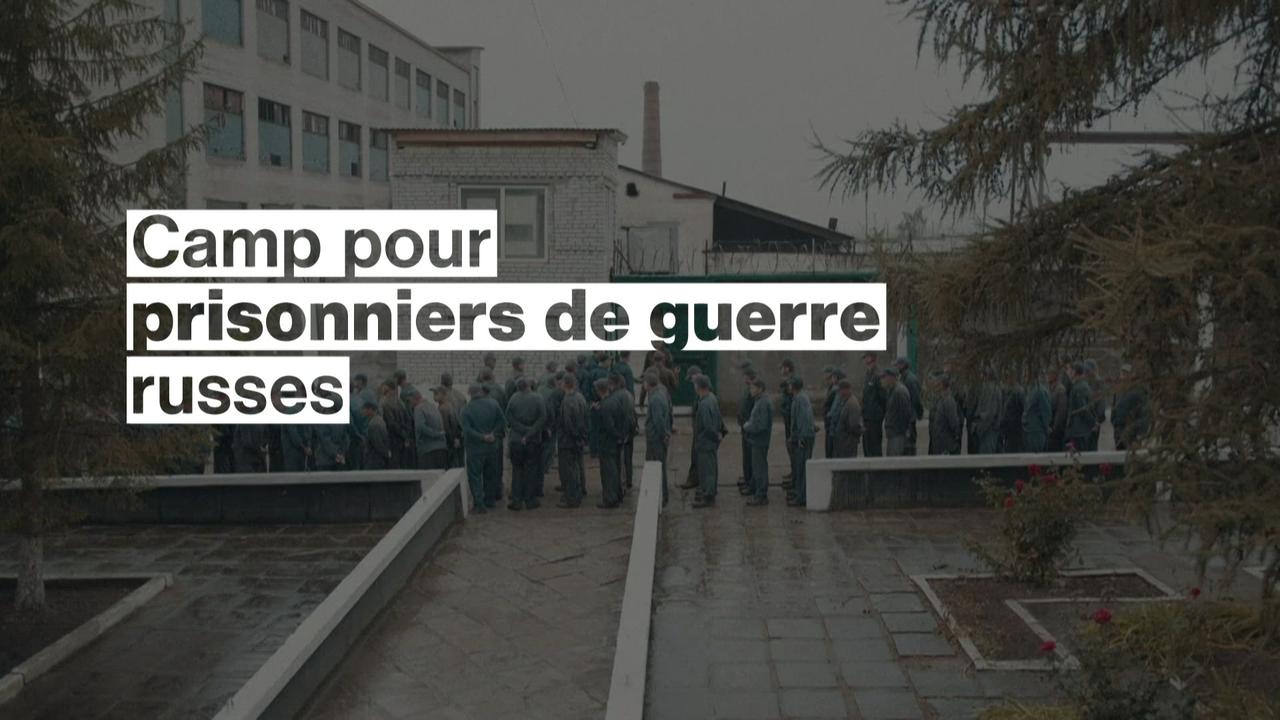 Plongée dans un camp pour prisonniers de guerre russes