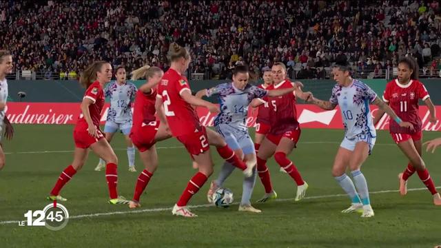 Coupe du monde de football féminin: La Suisse s’incline lourdement contre l'Espagne en huitièmes de finale (1-5)