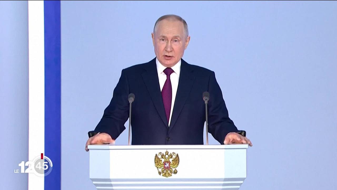 À quelques jours du 1er anniversaire de l'invasion russe en Ukraine, Vladimir Poutine promet de continuer son offensive