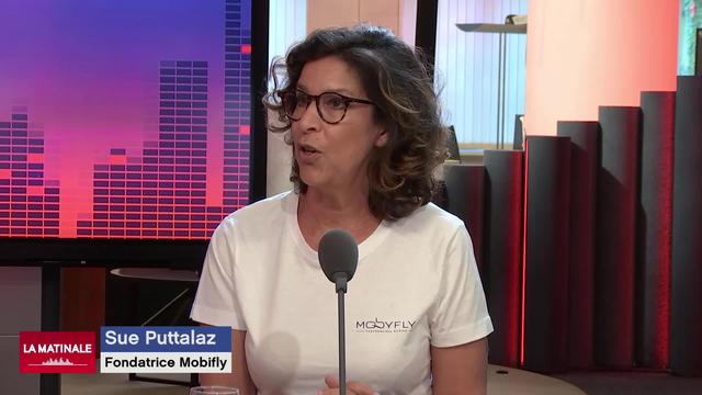 L'invitée de La Matinale (vidéo) - Sue Putallaz, fondatrice de la startup Mobyfly, sur la mobilité verte et du futur