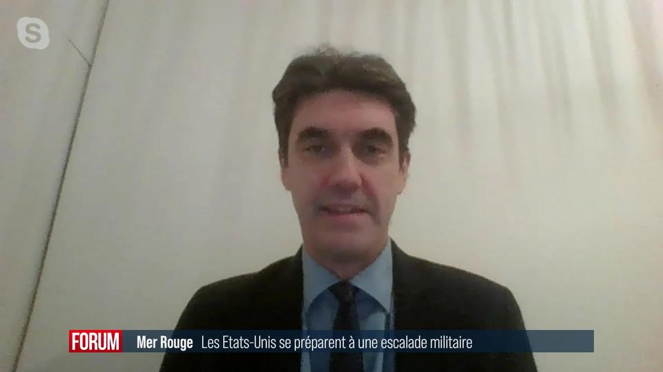 Les Etats-Unis se préparent à une escalade militaire en mer Rouge: interview de David Rigoulet-Roze