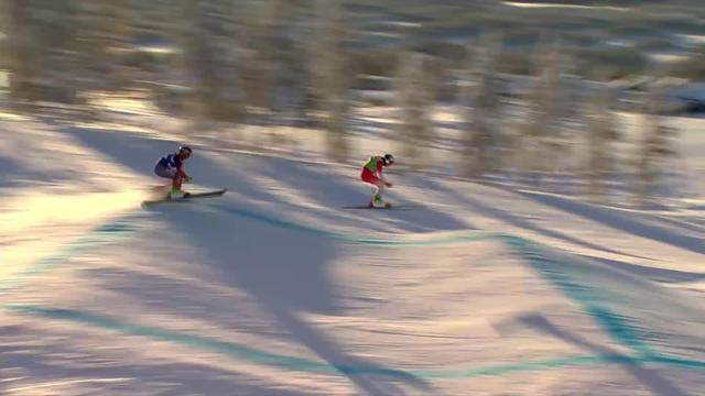Idre Fjäll (SWE), Skicross, demi-finales dames: Fanny Smith (SUI) se hisse en finale