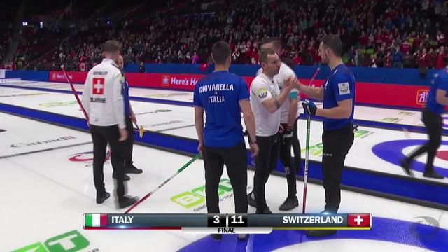 Ottawa (CAN), petite finale, Suisse - Italie (11-3): les Suisses remportent la médaille de bronze