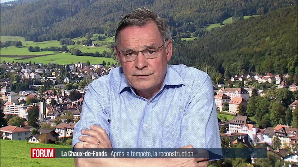 Quelles sont les répercussions de la tempête sur le patrimoine historique de la Chaux-de-Fonds? Interview de Pascal Eschmann