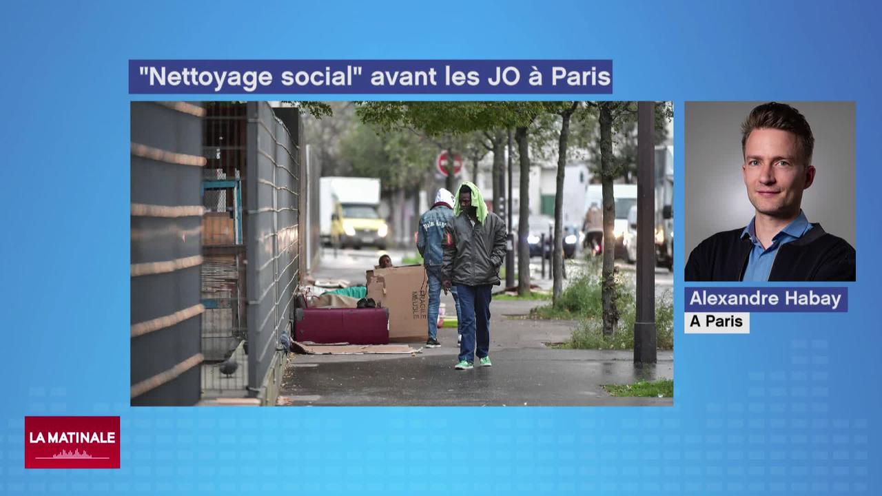 Paris entame un controversé "nettoyage social" des sans-abris et migrants avant les JO