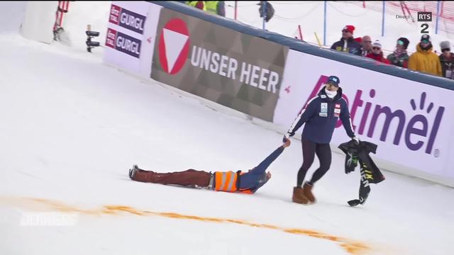Ski alpin, slalom messieurs: triplé autrichien à domicile, marqué par des protestations pour le climat