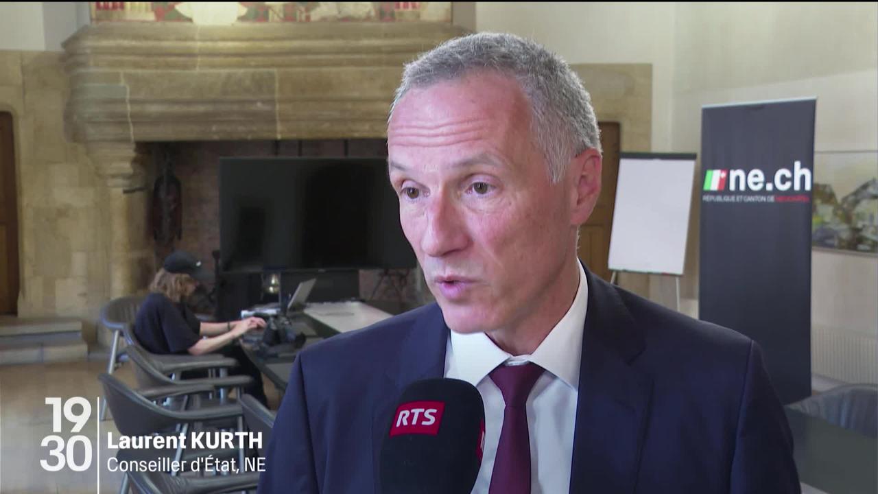 Le conseiller d'Etat neuchâtelois Laurent Kurth annonce qu'il va démissionner en février 2024