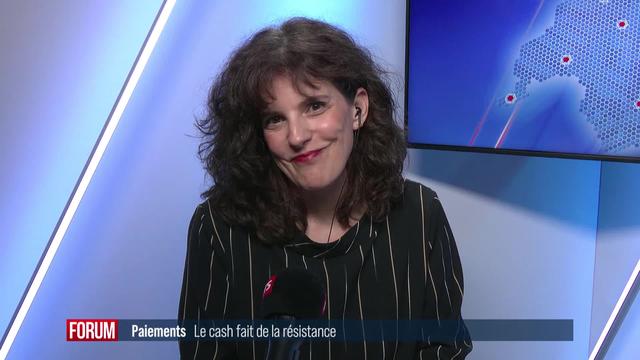 L’attachement des Suisses à l’argent liquide: interview de Delphine Henchoz