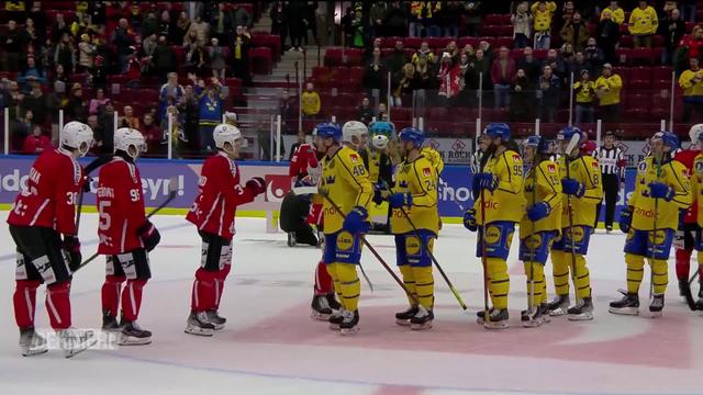 Hockey, Euro Hockey Tour: Suède - Suisse (2-0)