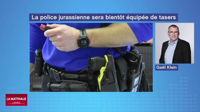 La police jurassienne se forme à l’utilisation du taser, qui sera déployé d'ici l'été