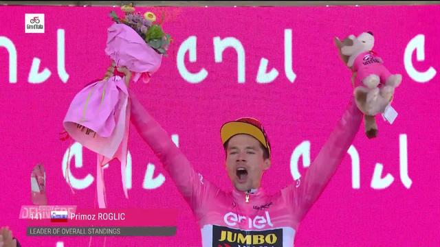 Cyclisme, Giro d'Italia, Etape 20: Primoz Roglic (SLO) remporte l’étape et prend une option sur la victoire finale