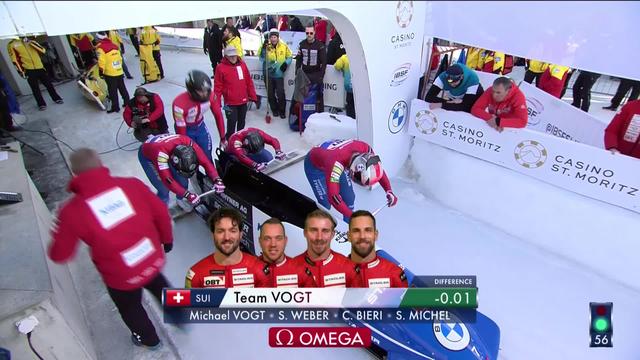 St-Moritz (SUI), bob à quatre messieurs: le Team Vogt