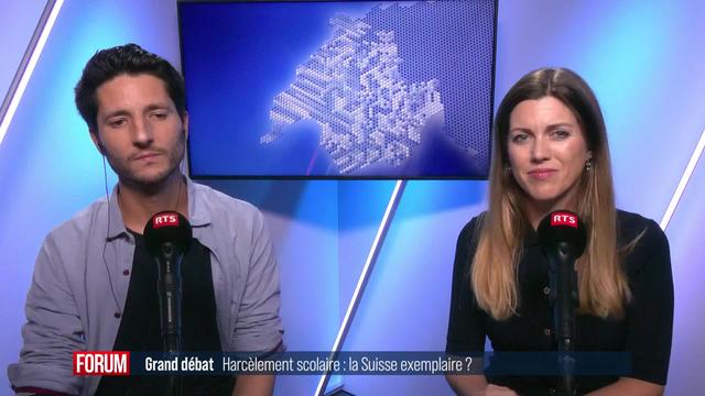 Grand débat - La Suisse en fait-elle assez face au harcèlement scolaire?