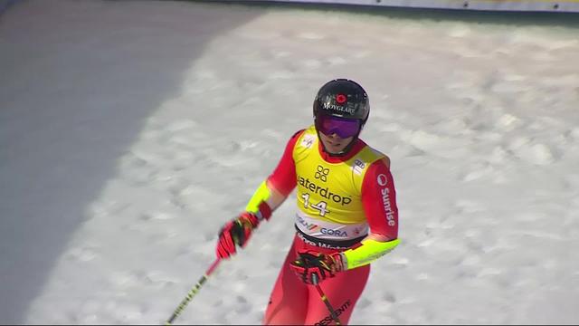 Kranjska Gora (SLO), slalom géant messieurs, 2e manche: Gino Caviezel (SUI)