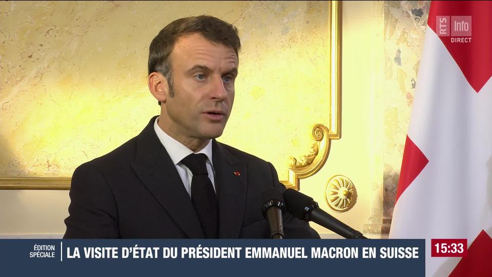 Le discours du président Emmanuel Macron