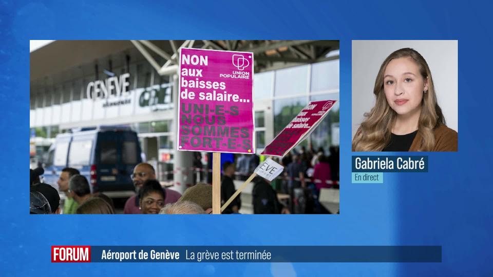 La grève à Genève Aéroport est terminée, un accord entre le personnel et la direction ayant été trouvé